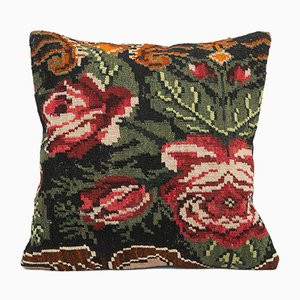 Vintage Red Pillow Cover