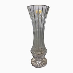 Geschliffene Vase aus Kristallglas von Bohemia, 1980er