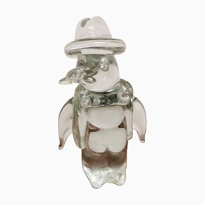 Solid Glass Penguin Figurine, 1950s