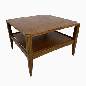 Table Basse Scandinave en Teck et Formica, 1950s