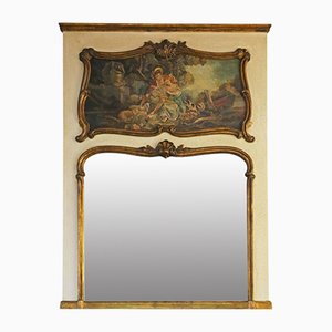 Grand Miroir Antique du 19ème Siècle