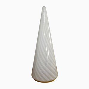 Italian Conical Murano Glass Table Lamp, 1960s