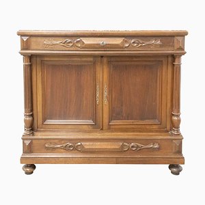 French Chest of Drawers Marble Top, Early 20th Century