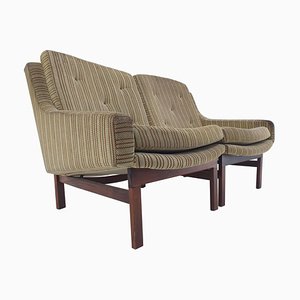 Mid-Century Sofa from Two Chairs, Denmark, 1960s, Set of 2