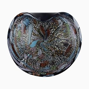 Murano Bowl in Colorful Mouth-Blown Art Glass, 1960s