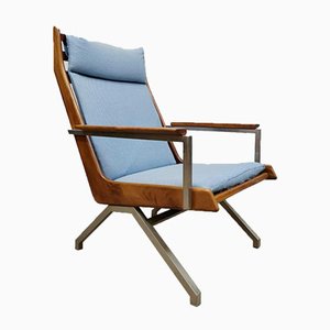 Mid-Century Dutch Lotus Armchair Lounge by Rob Parry for Gelderland