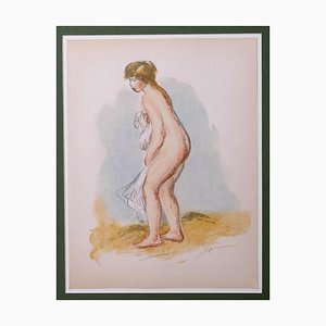 Lithographie Pierre-Auguste Renoir, Bather Standing In Foot