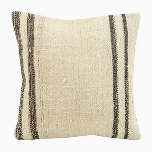 Housse de Coussin Beige Vintage