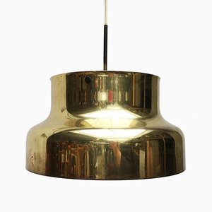 Lampada da soffitto Bumling Mid-Century in ottone di Anders Pehrson per Ateljé Lyktan, anni '60