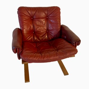 Mid-Century Kengu Sessel von Elsa & Nordahl Solheim für Rykken