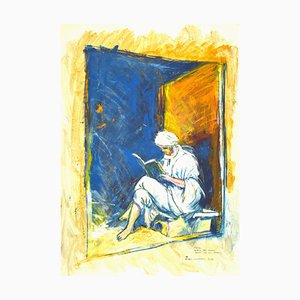 Sergio Barletta, Reading, Mixed Media, 1995