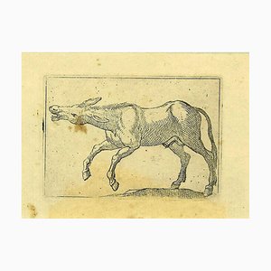 Antonio Tempesta, the Donkey, Radierung, 1610er