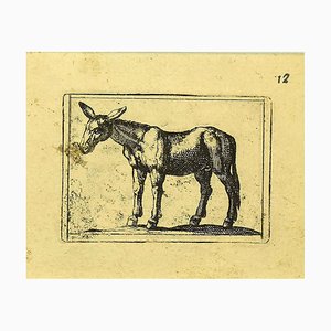 Antonio Tempesta, Mule, Radierung, 1610er