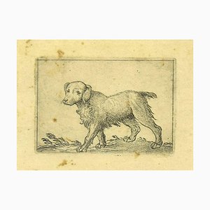 Antonio Tempesta, Dog, Etching, 1610s