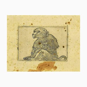 Antonio Tempesta, the Monkey, Etching, 1610s