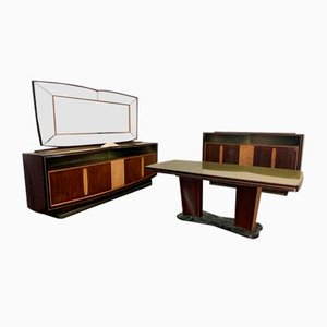 Rosewood Set from Dassi, 1948, Set of 14