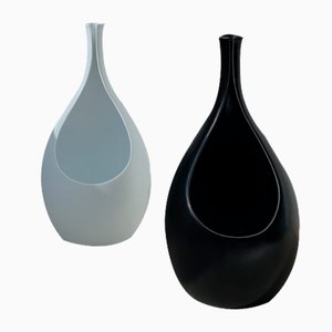 Pungo Ceramic Vases by Stig Lindberg for Gustavsberg, 1950s, Set of 2