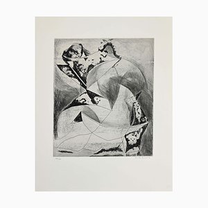 Marino Marini - Composition II - Gravure à l'Eau-Forte, 1969