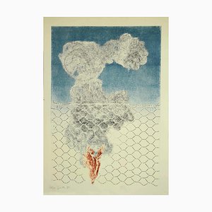 Leo Guida - Composition - Gravure à l'Eau Forte - 1971