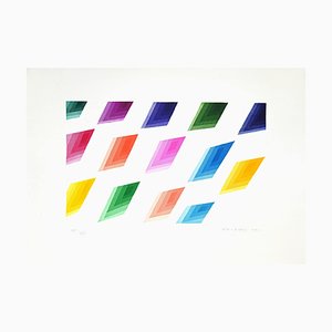 Piero Dorazio - Untitled - Aguafuerte - 1980