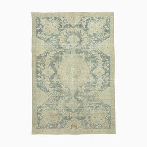 Large Vintage Beige Area Rug