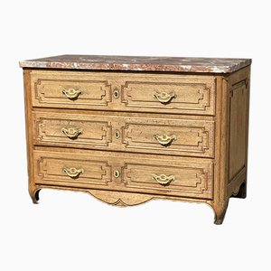 18th Century French Marble Top Chest of Drawers