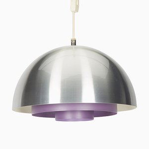 Vintage Purple Milieu Ceiling Lamp by Johannes Hammerborg for Fog & Mørup