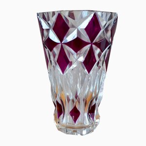 Colored Glass Vase, 1960s