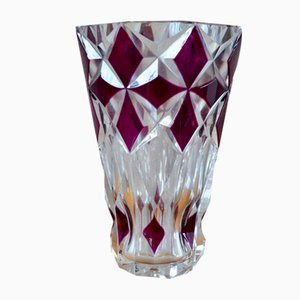 Vase en Verre Coloré, 1960s