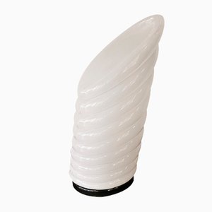 Lampe de Bureau en Verre Murano par Leucos, 1970s