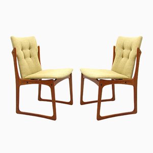 Danish Side Chairs for Vamdrup, 1970s, Set of 2