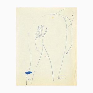 Dessin Danilo Bergamo, Figure, Dessin, 1970s