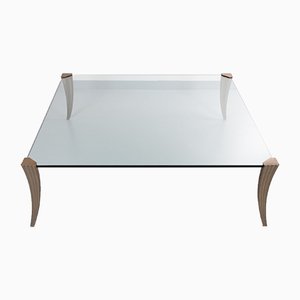 Large Square Coffee Table by Peter Ghyczy, 1974