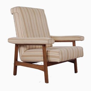 Italian Teak Lounge Chair, 1960s