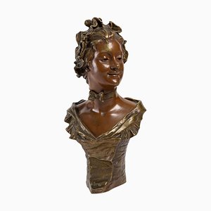 Bronze Sculpture by Georges Van Der Straeten