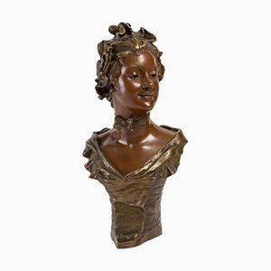 Scultura in bronzo di Georges van der Straeten