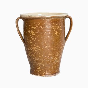 Antike Keramik und Marmor Vase Pitale, Italien