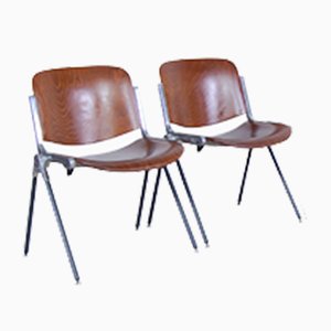 Set of Industrial Chairs, 1970s