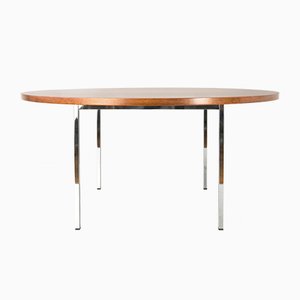 Swiss Round Conference Table by Florence Knoll Bassett for Knoll Inc. / Knoll International, 1960s