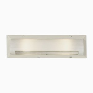 French Sconce with Glass Reflector from Holophane, 1950s