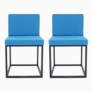 Swiss Architectural Chairs by Kurt Thut, 1960s, Set of 2