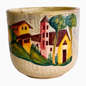 Vaso in ceramica di Guido Bitossi, anni '30
