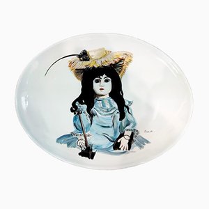 Decorative Plate from Veronica Stedile, 1960s