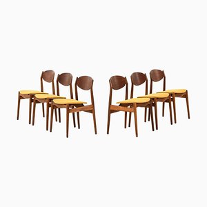 Dining Chairs by Erik Buck for Vamo Møbelfabrik, Denmark, Set of 6