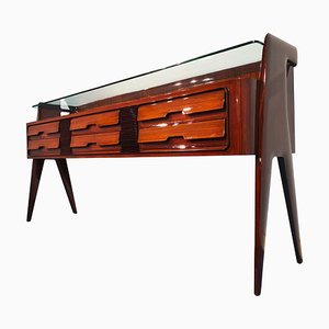 Italienisches Mid-Century Teak Sideboard von Vittorio & Plinio Dassi, 1950er