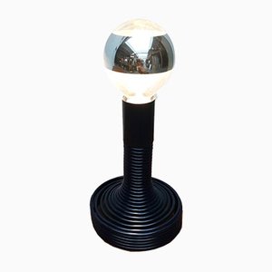 Italienische Space Age Spirale Tischlampe von Angelo Mangiarotti für Candle