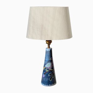 Bunte Keramiklampe von Tilgman Keramik, 1960er