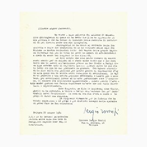 Sergio Romiti - Typewritten Letters Signed to Jacometti Nesto - 1951