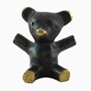 Small Bear Figurine by Walter Bosse for Hertha Baller, Vienna, 1950s