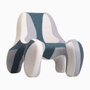 Club chair nr. 112 Divina Melange 01 di Atelier Jungblut